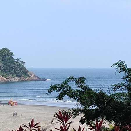 Apartamento De Frente A Praia, Pe Na Areia Com Wi-Fi Loftjm Com 01 Vaga De Garagem Sujeita A Disponibilidade 산토스 외부 사진