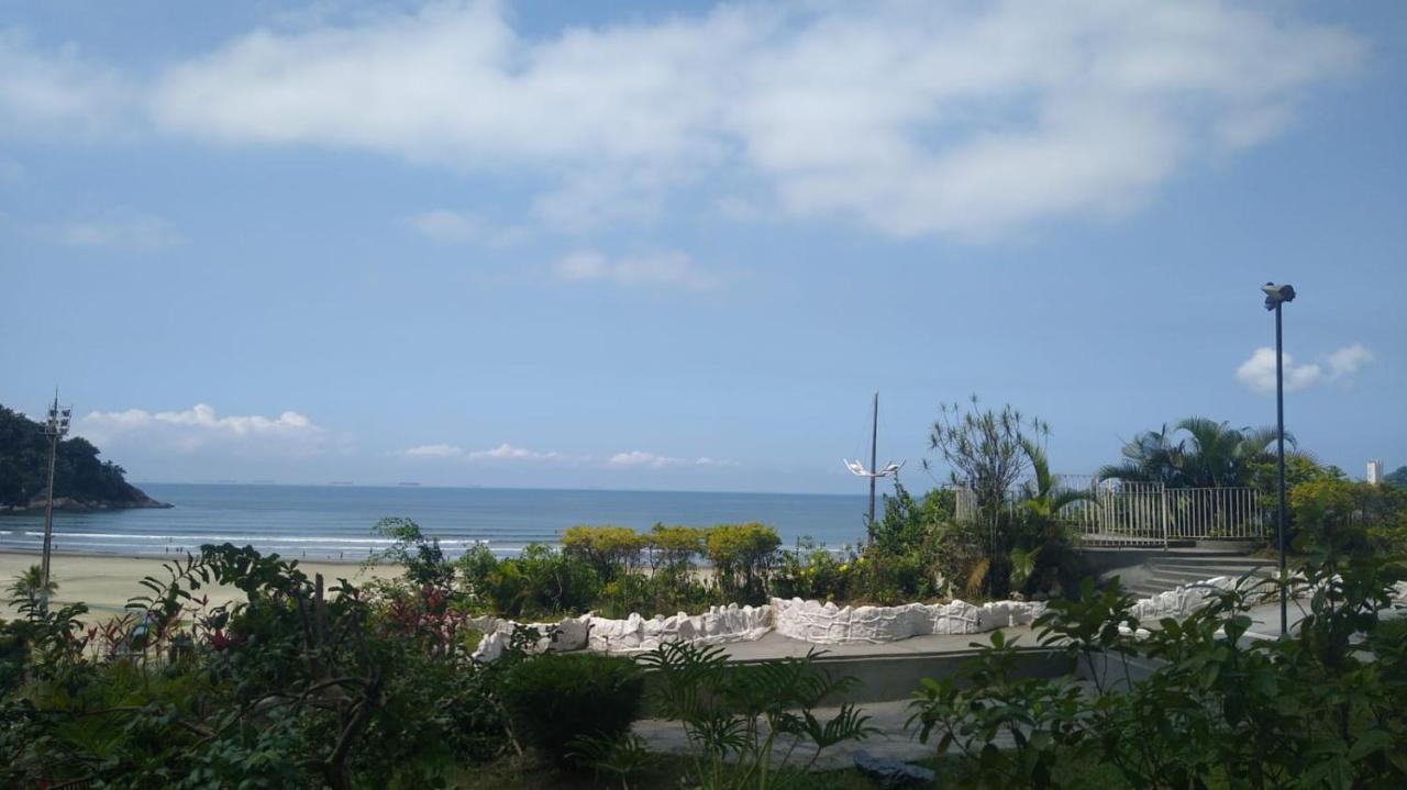 Apartamento De Frente A Praia, Pe Na Areia Com Wi-Fi Loftjm Com 01 Vaga De Garagem Sujeita A Disponibilidade 산토스 외부 사진